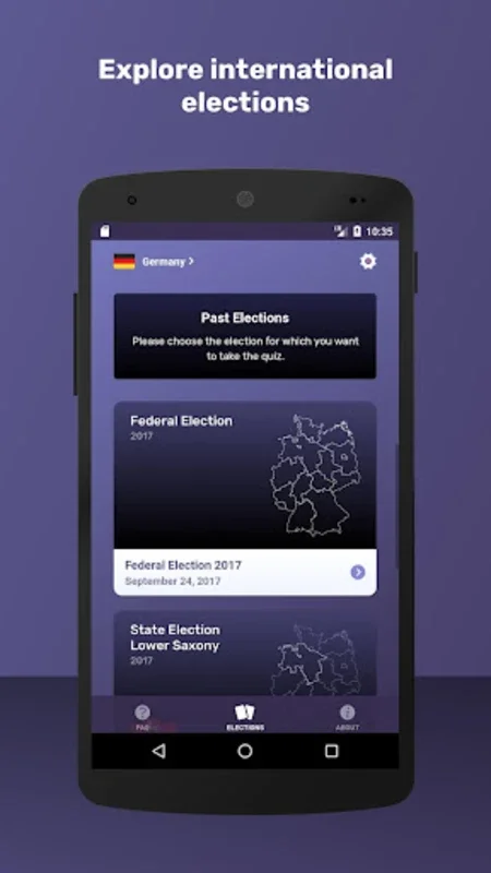 VoteSwiper for Android - Identify Your Political Match