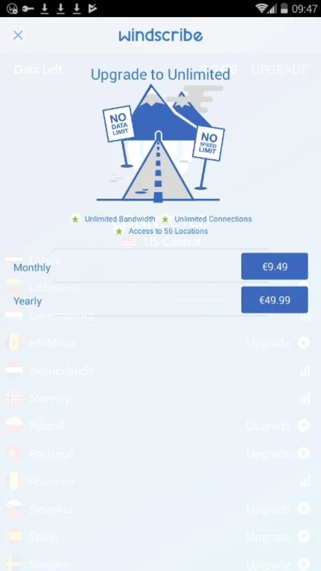 Windscribe for Android - Enhance Your Online Privacy