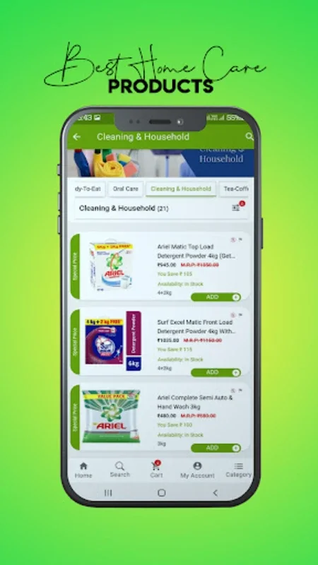 Fresh N Green for Android: Convenient Grocery Shopping