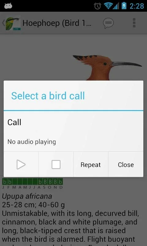 Sasol eBirds (Lite) for Android: Bird ID Made Easy