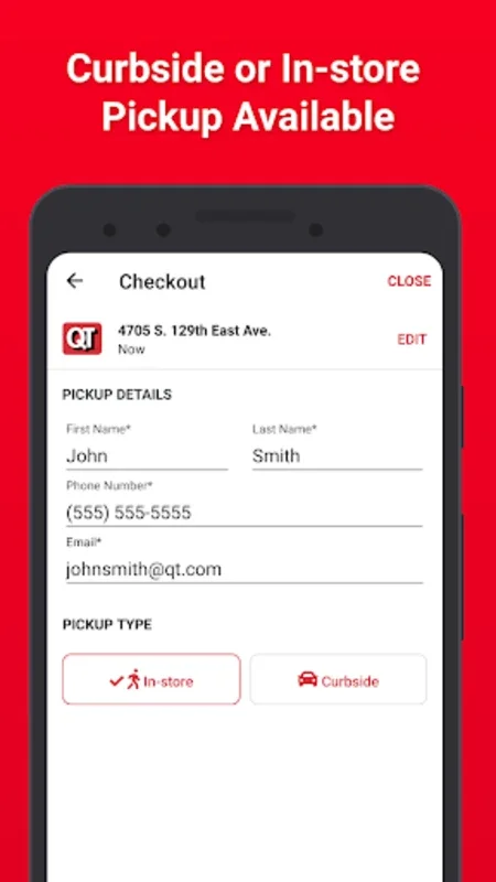 QuikTrip: Food, Coupons & Fuel for Android - Streamlined Shopping