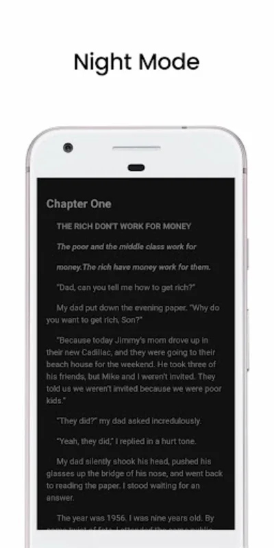 Rich Dad Poor Dad for Android - An App for Financial Growth