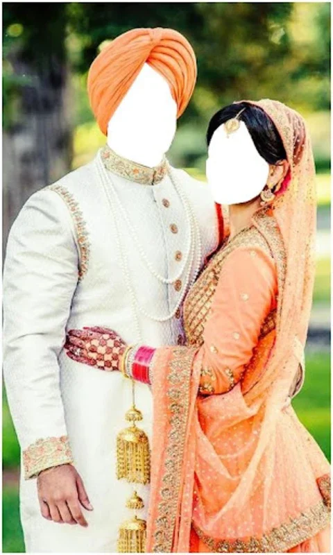 Couple Punjabi Wedding Frames for Android - Transform Your Photos