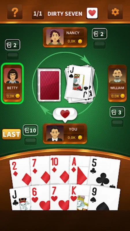 Dirty Seven - Pis Yedili HD for Android: Strategic Card Fun