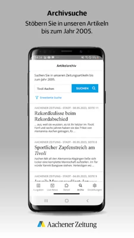 Aachener Zeitung for Android - Stay Informed Anytime