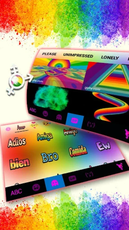 LGBTQ Pride Keyboard Theme for Android - Enhance Typing