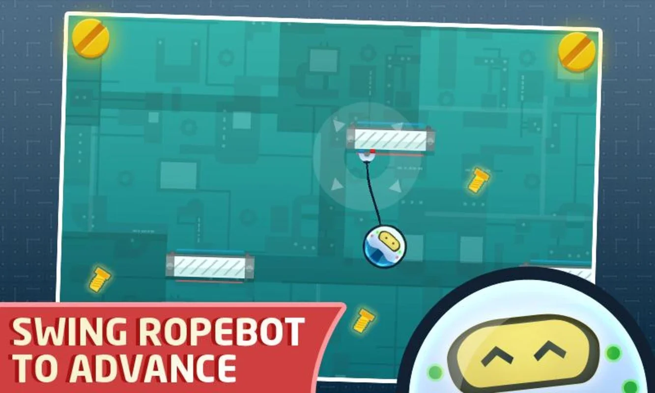 RopeBot Lite for Android - Engaging Action Puzzles