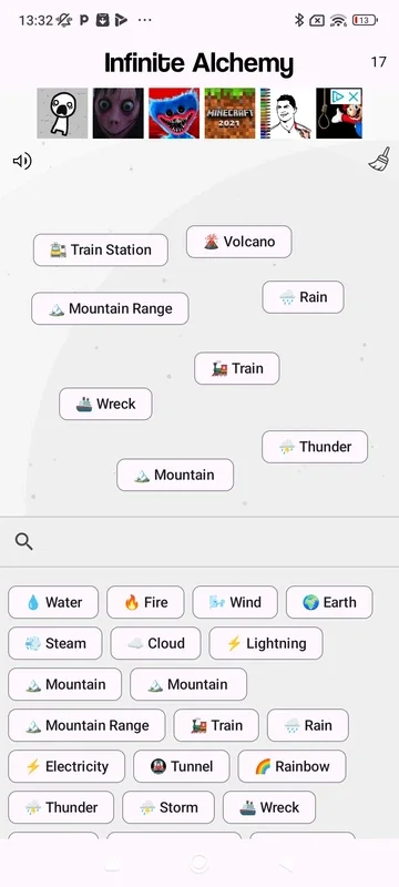 Infinite Craft Alchemy on Android: Endless Element Merging