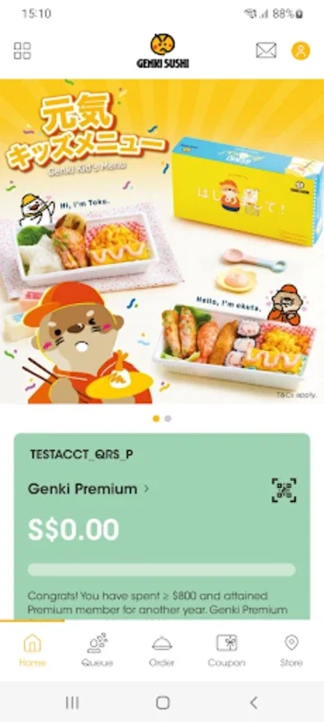 Genki Sushi for Android - Enjoy Exclusive Benefits