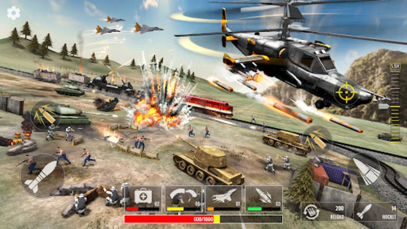 World War Freedom Fight for Android - Immersive War Experience