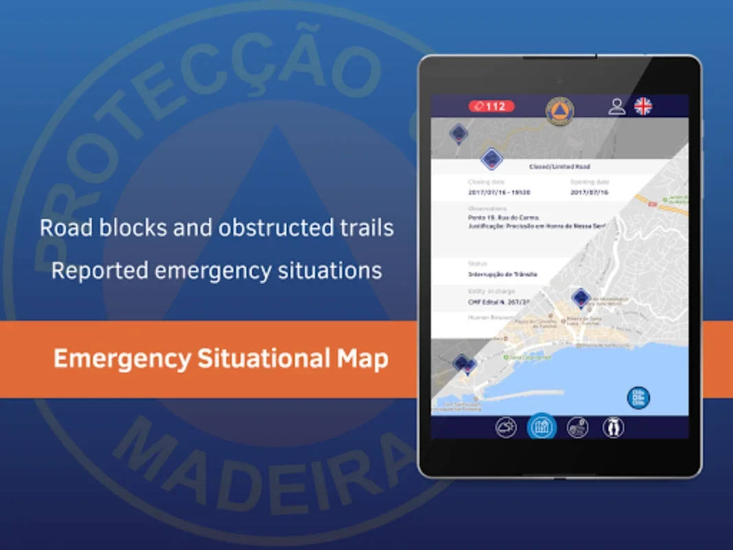 ProCiv Madeira for Android - Stay Safe with Real-time Info