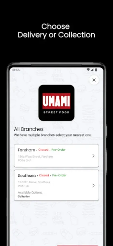 Umami Street Food for Android - Simplify Street Food Ordering