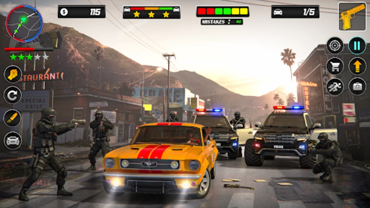 Police Prado Car Chase Crime for Android - Thrilling Simulator