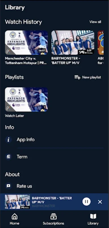 Play Tube for Android - Background Video Playback