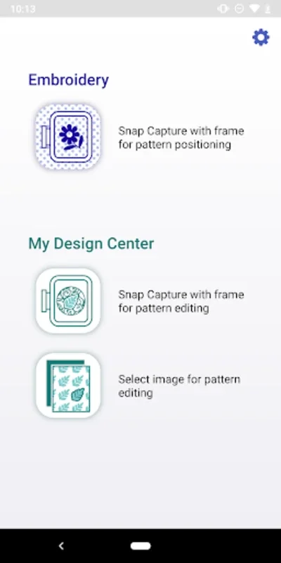 My Design Snap for Android - Seamless Image Transfer for Embroidery