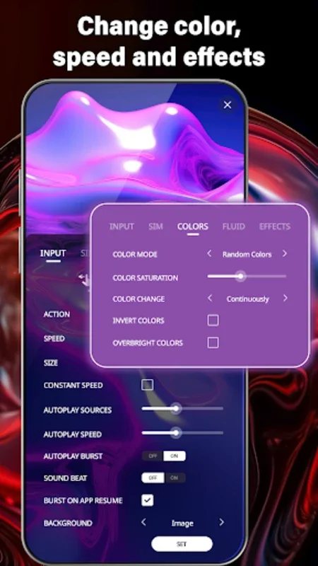 Magic Fluids: Fluid Wallpaper for Android - Visual Delight