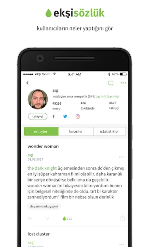 ekşi sözlük for Android - Engage in Turkish Content