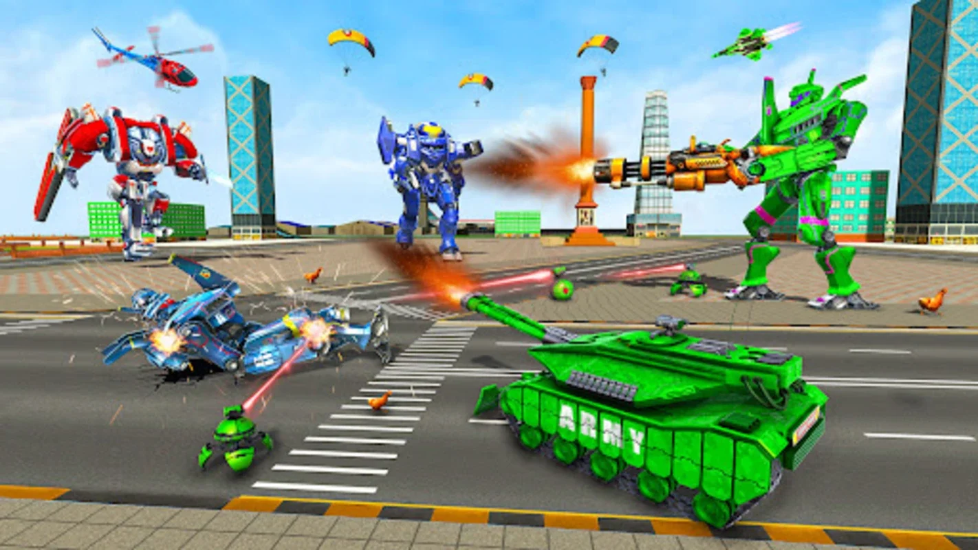 Army Tank Game Robot Car Games for Android - Download the APK from AppHuts