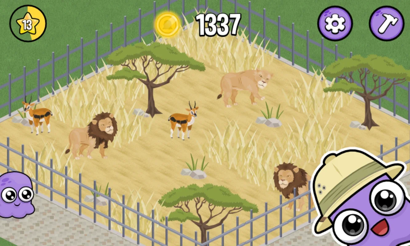 Moy Zoo for Android - Manage Your Zoo with Beautiful Graphics