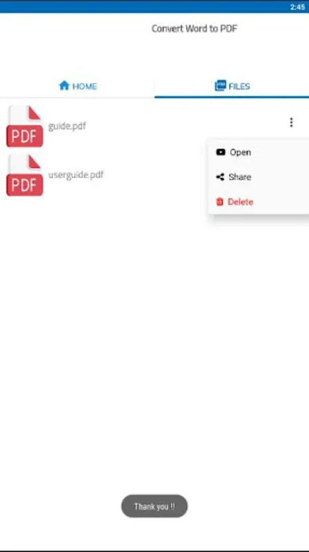 Convert Word to PDF for Android - Seamless Conversion