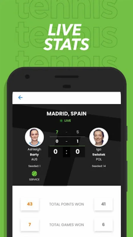 Tennis on Android - Stay Informed with Live Scores