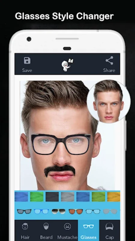 Men Hair Style - Photo Editor for Android - Download the APK from AppHuts