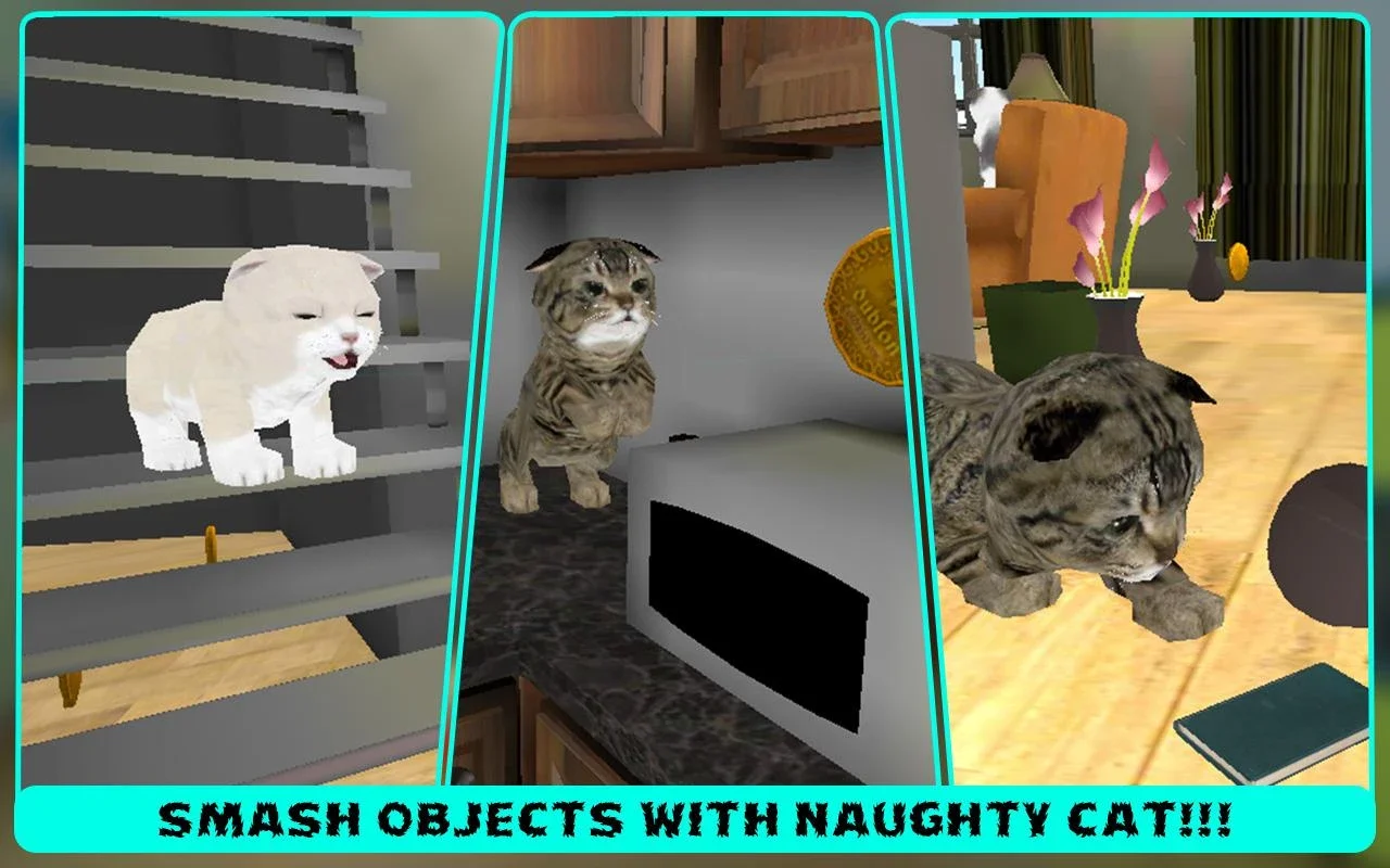 Real Pet Cat 3D simulator for Android - No Download Needed