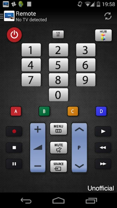 Sam Remote TV for Android - Control Your Samsung TV Effortlessly