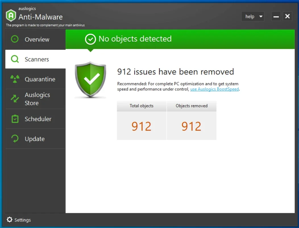 Auslogics Anti-Malware for Windows - Comprehensive Protection