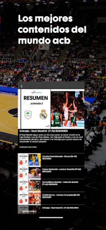 acb for Android: Unbeatable Spanish Basketball Experience