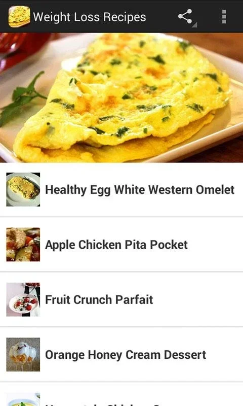 Weight Loss Recipes for Android: Aid Your Fitness Journey