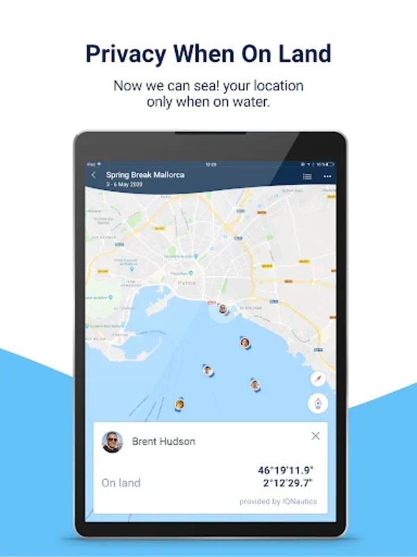 IQNautics - The Live Marine Tr for Android: Seamless Marine Navigation