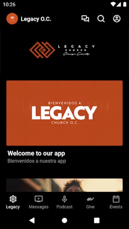 Legacy O.C. for Android - Spiritual Connection at Your Fingertips