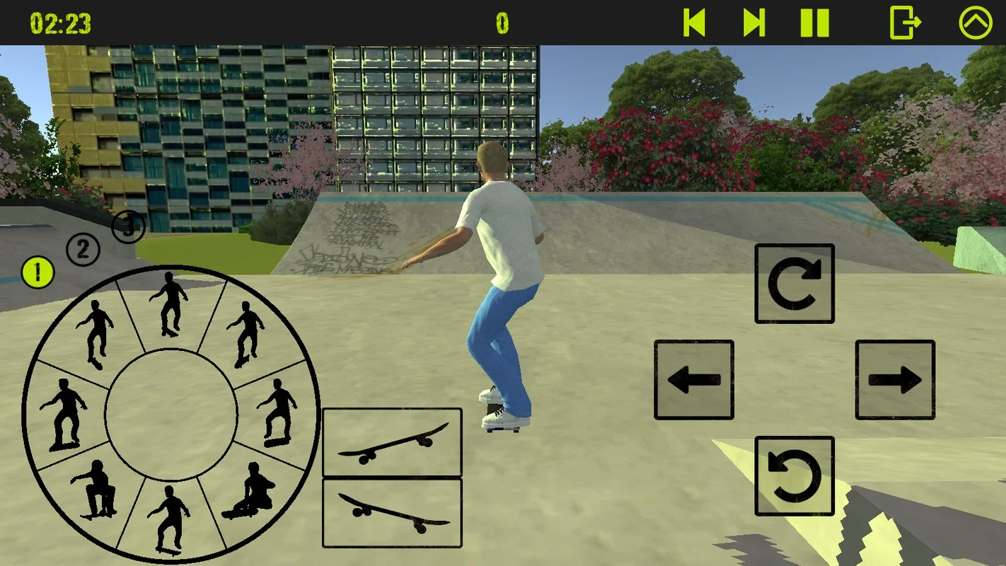 Skateboard FE3D 2 for Android - Thrilling Skateboarding Game