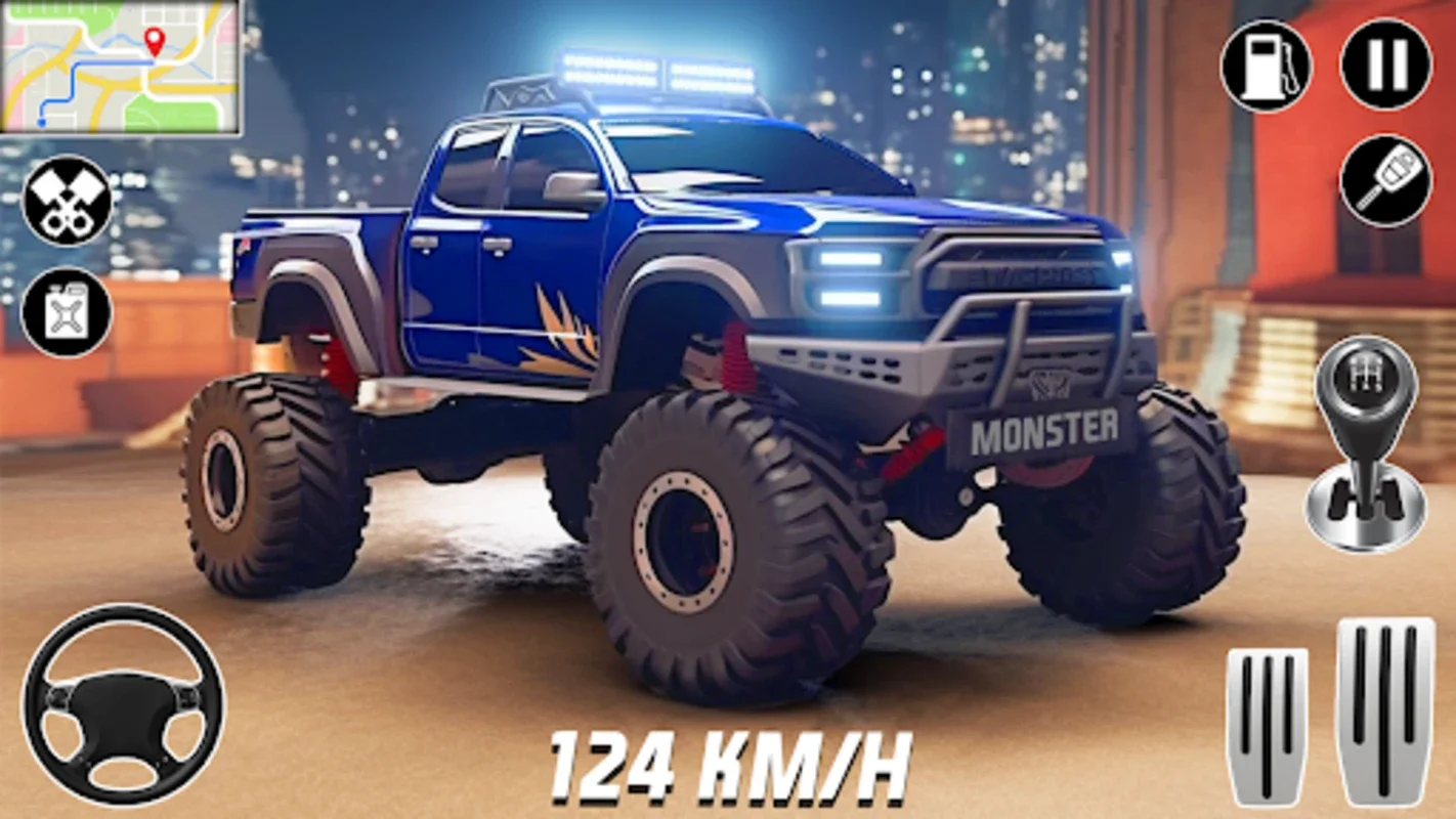 Monster Truck for Android - Thrilling Stunts and Racing