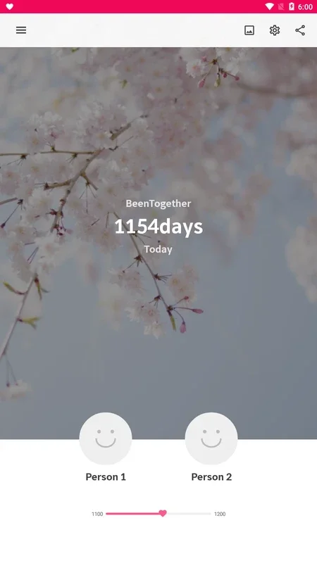 Been Together for Android - Manage Your Relationship Milestones