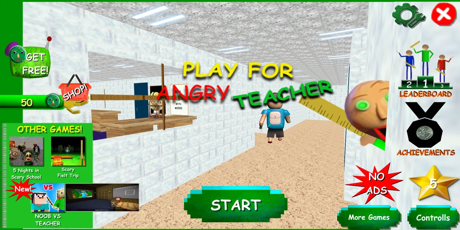 Play for Angry Teacher for Android - Terrifying School Horror