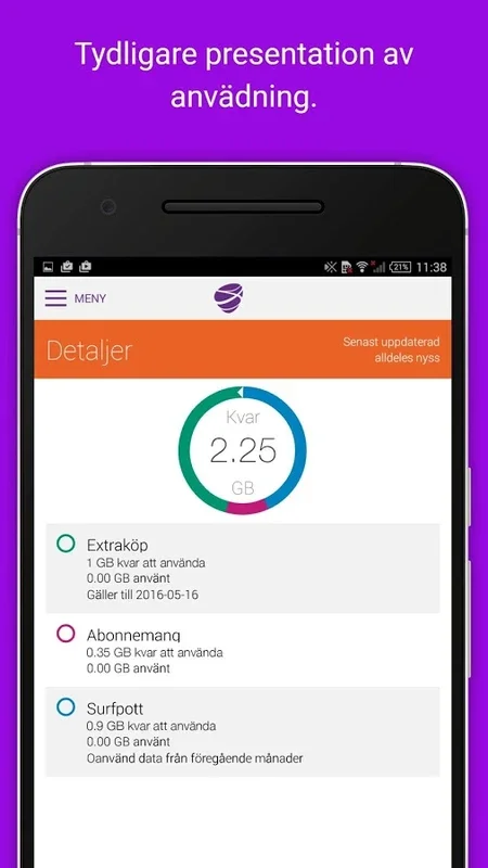 Mitt Telia for Android: Simplify Telia Services