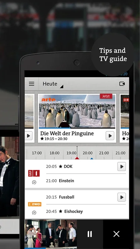 Swisscom TV 2.0 for Android: A World of Entertainment at Your Fingertips