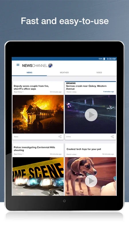 newsnet5 for Android: Cleveland's Premier News & Weather App