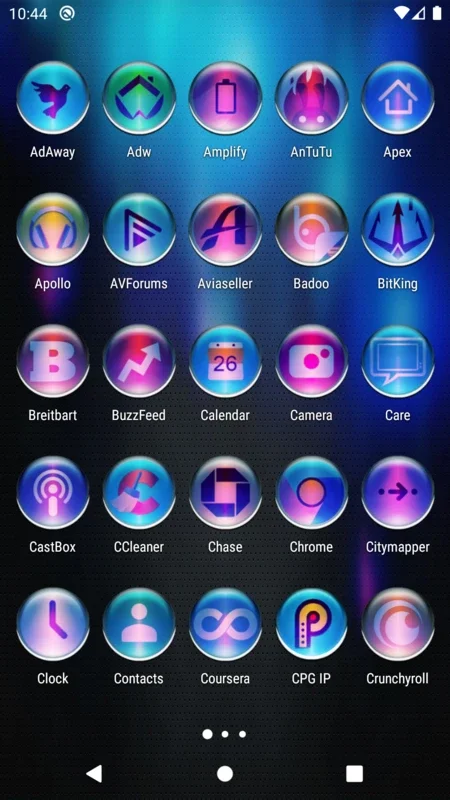 Colorful Pixel Glass Icon Pack Free for Android: Transform Your Device