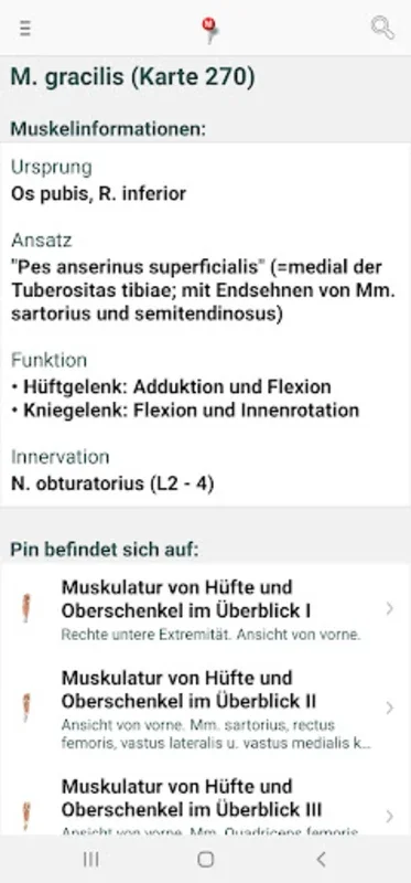 PROMETHEUS LernKarten for Android - Enhance Your Anatomy Learning