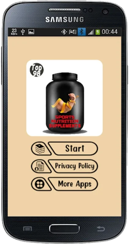 Sport Nutrition Supplements for Android - Enhance Fitness