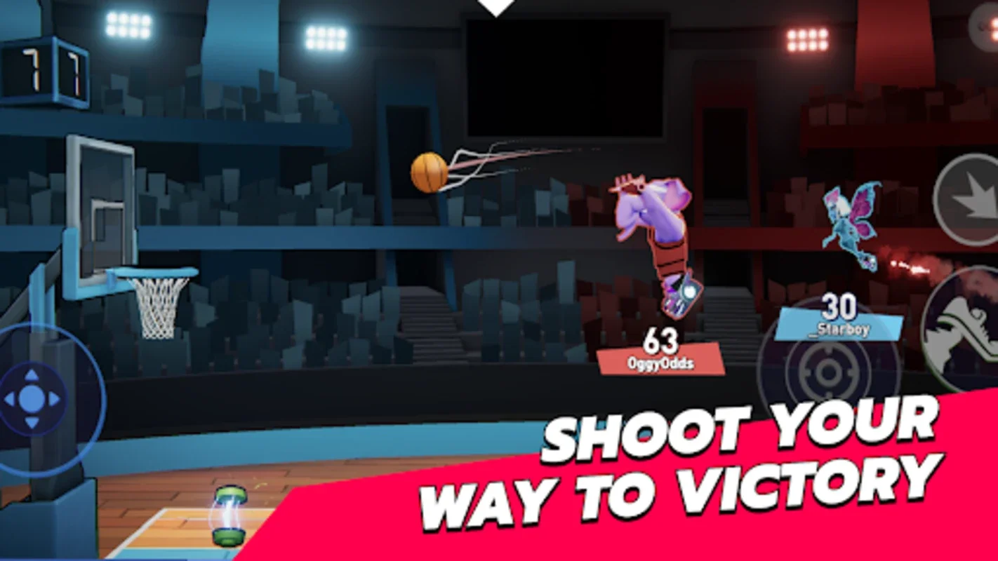 Beast League for Android - Play Gravity-Defying Basketball