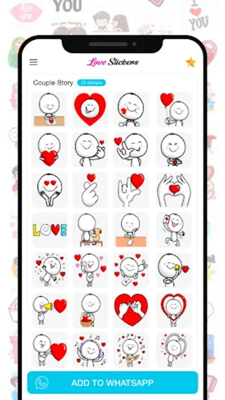 Love Stickers for Android - Download the APK from AppHuts