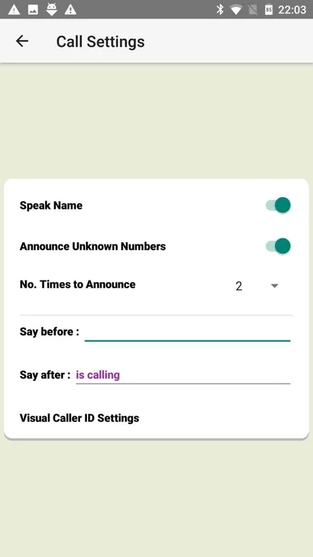 Caller Name Announcer for Android - Enhance Your Calls