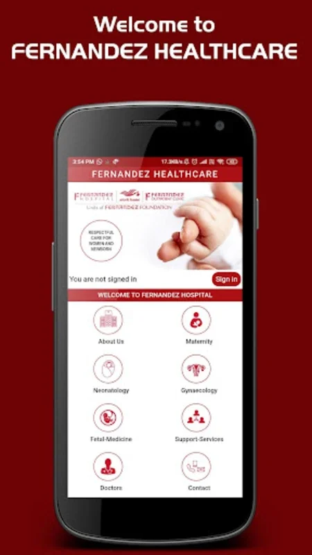 Fernandez for Android: Comprehensive Women's Healthcare