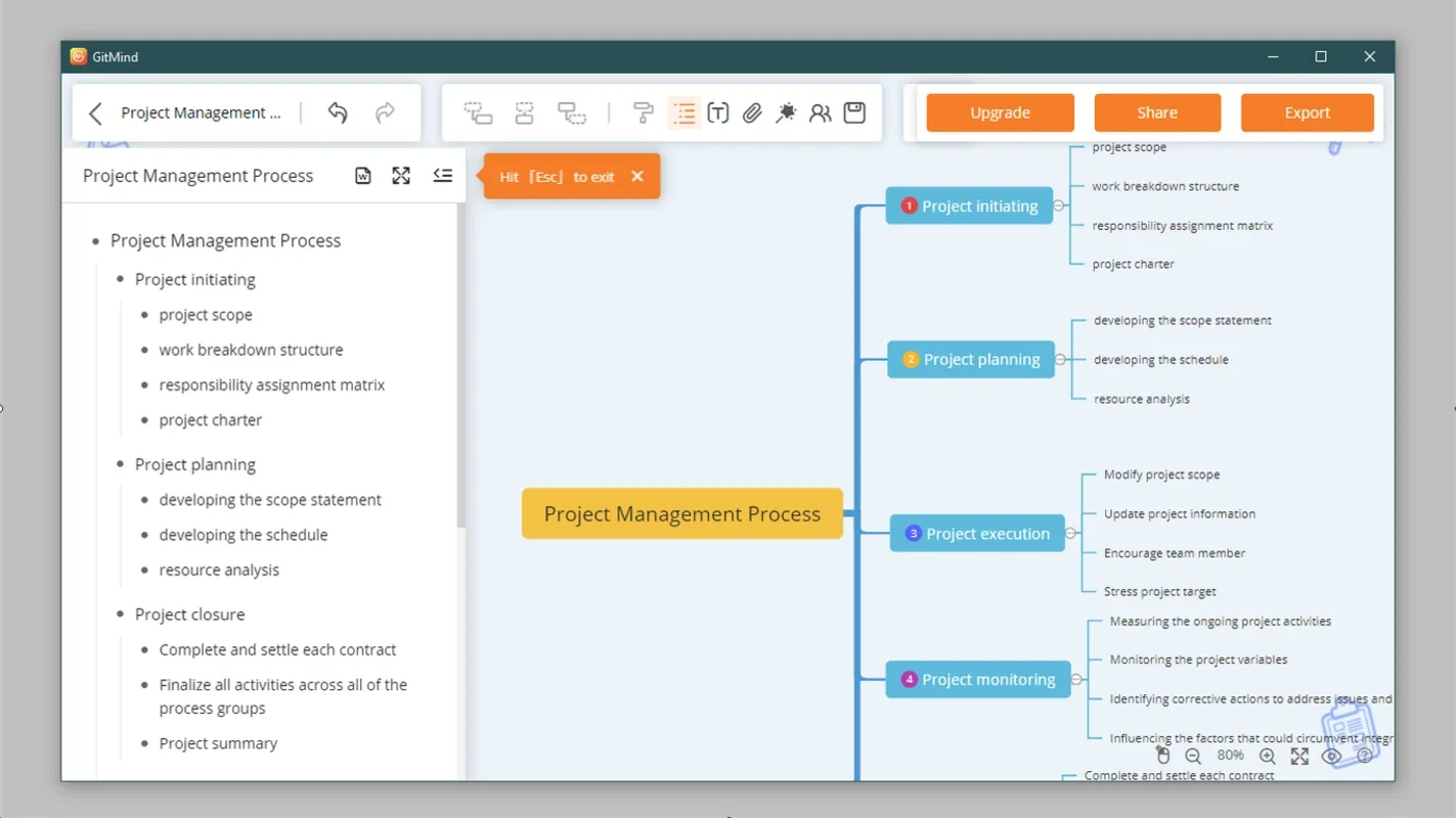 GitMind for Windows: Create Professional Mind Maps