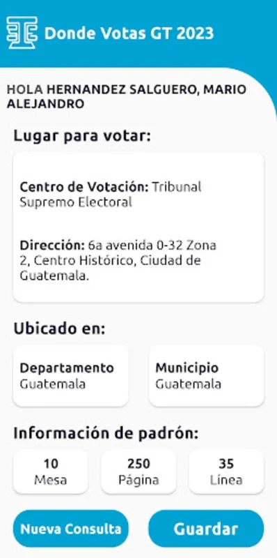 Donde Votas GT 2023 for Android: Empowering Voters