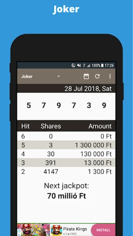 Hungary Lotto for Android - Check Lottery Results Easily